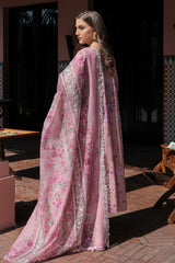 Baroque - Printed Lawn Unstitched 3pc Suit