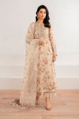 Baroque - Printed Lawn Unstitched 3pc Suit