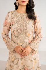 Baroque - Printed Lawn Unstitched 3pc Suit