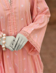 J. - Embroidered Lawn Unstitched 3pc Suit