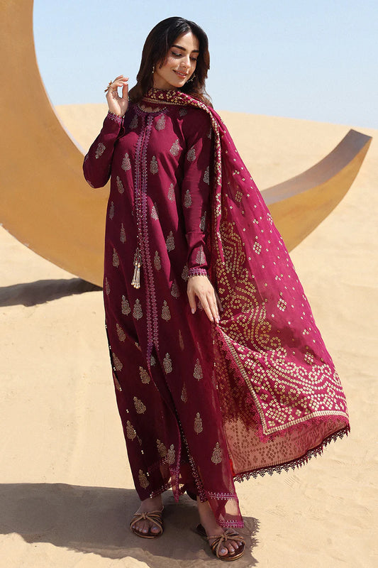 Cross Stitch - Embroidered Lawn Unstitched 3pc Suit