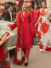 Mushq - Embroidered Lawn Unstitched 3pc Suit