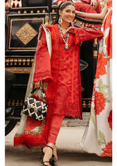Mushq - Embroidered Lawn Unstitched 3pc Suit