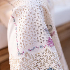 Qalamkar - Embroidered Lawn Unstitched 3pc Suit