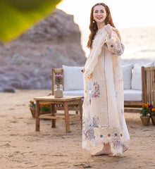 Qalamkar - Embroidered Lawn Unstitched 3pc Suit
