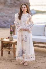 Qalamkar - Embroidered Lawn Unstitched 3pc Suit