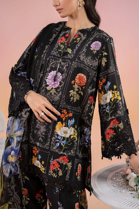 Maria B - Printed Lawn Unstitched 3pc Suit