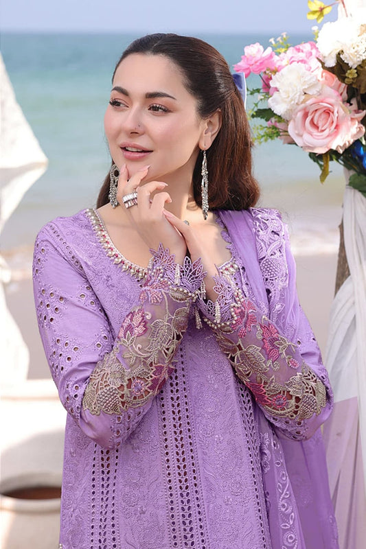 Zara Shah Jahan - Embroidered Lawn Unstitched 3pc Suit