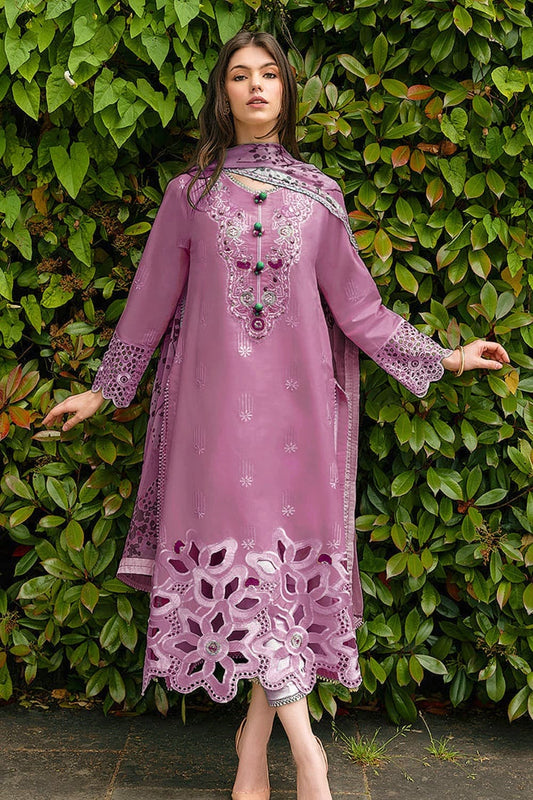 Mushq - Embroidered Lawn Unstitched 3pc Suit