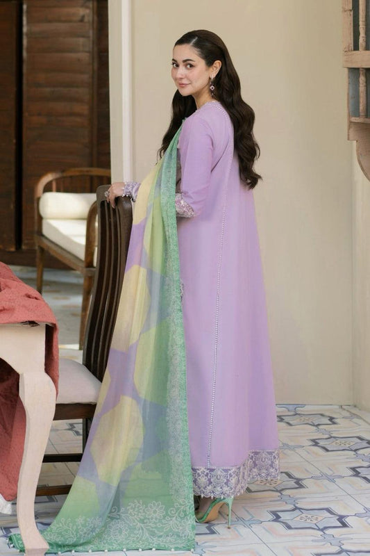 Maryam & Maria - Embroidered Lawn Unstitched 3pc Suit