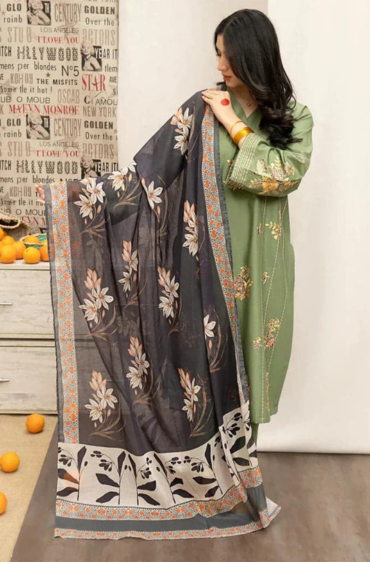 Urge - Embroidered Lawn Unstitched 3pc Suit