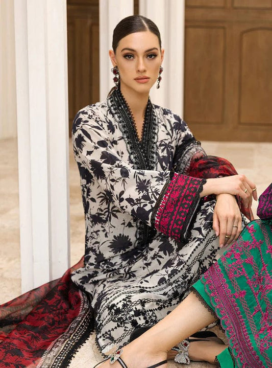 Zainab Chottani - Printed Lawn Unstitched 3pc Suit
