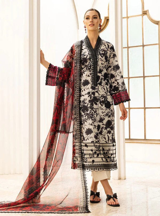 Zainab Chottani - Printed Lawn Unstitched 3pc Suit