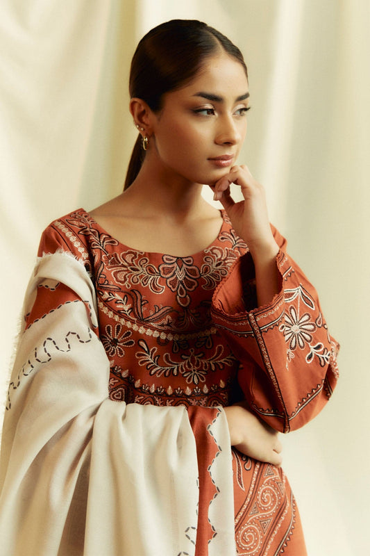 COCO by Zara Shah Jahan - Embroidered Lawn Unstitched 3pc Suit
