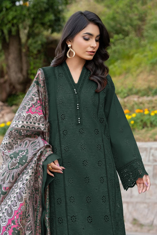 Khaas - Embroidered Lawn Unstitched 3pc Suit
