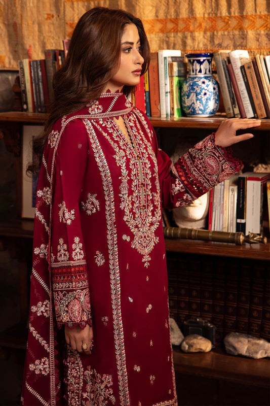Zara Shah Jahan - Embroidered Lawn Unstitched 3pc Suit
