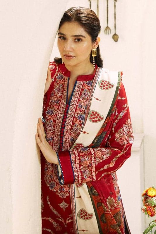 COCO by Zara Shah Jahan - Embroidered Lawn Unstitched 3pc Suit