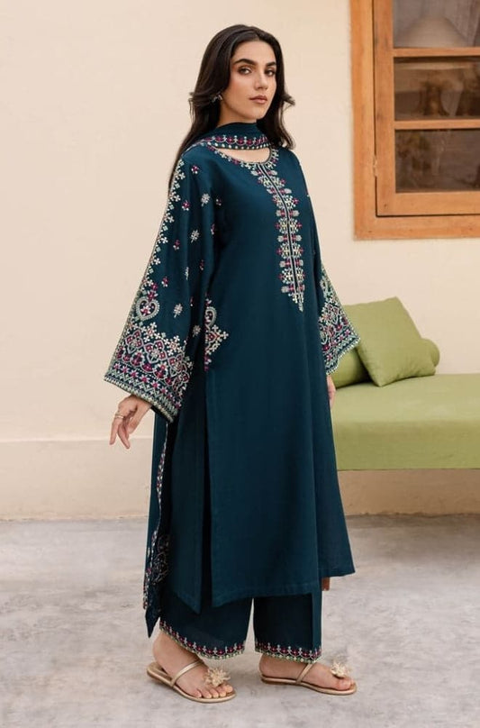 Batik - Embroidered Lawn Unstitched 3pc Suit