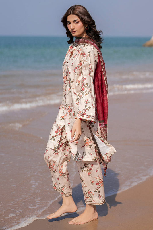 Jazmin - Printed Lawn Unstitched 3pc Suit