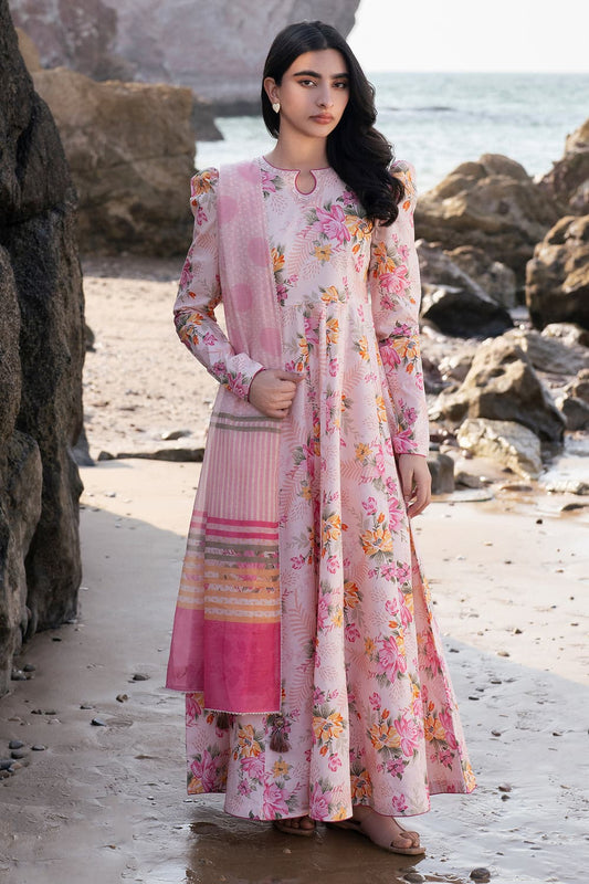 Jazmin - Printed Lawn Unstitched 3pc Suit
